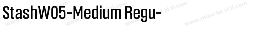 StashW05-Medium Regu字体转换